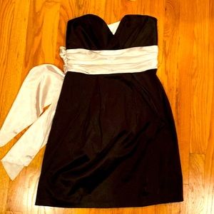 Strapless, sexy, fancy dress!